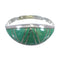 Sterling Silver And Turquoise Southwestern Ring Size 6-1/2 YX79684